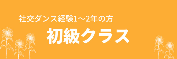 社交ダンス経験１～２年の方